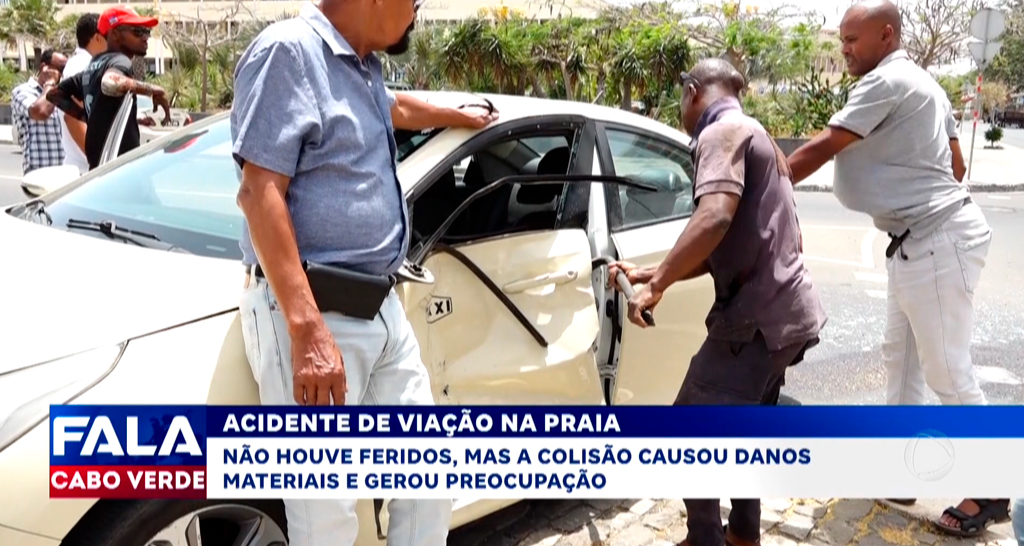 ACIDENTE DE VIAÇÃO NA PRAIA
