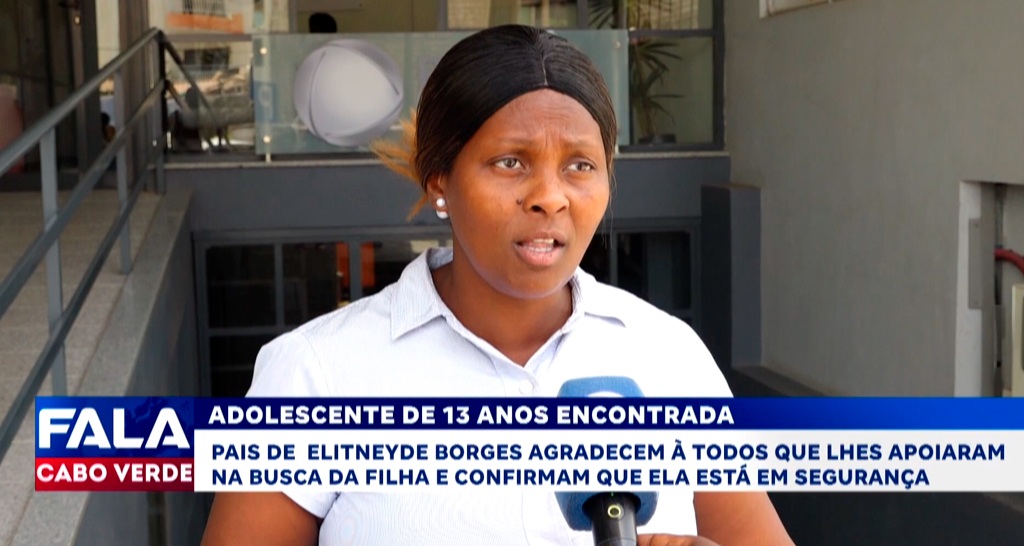 ADOLESCENTE DE 13 ANOS ENCONTRADA