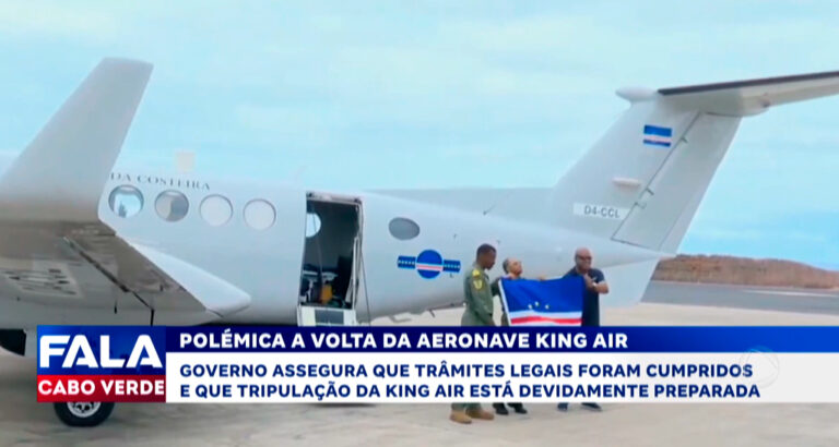 POLÉMICA A VOLTA DA AERONAVE KING AIR