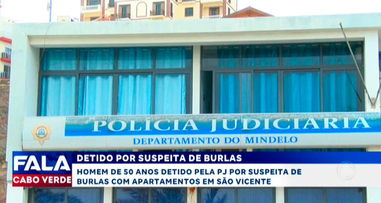 DETIDO POR SUSPEITA DE BURLAS