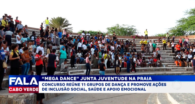 “MEGA DANCE” JUNTA JUVENTUDE NA PRAIA