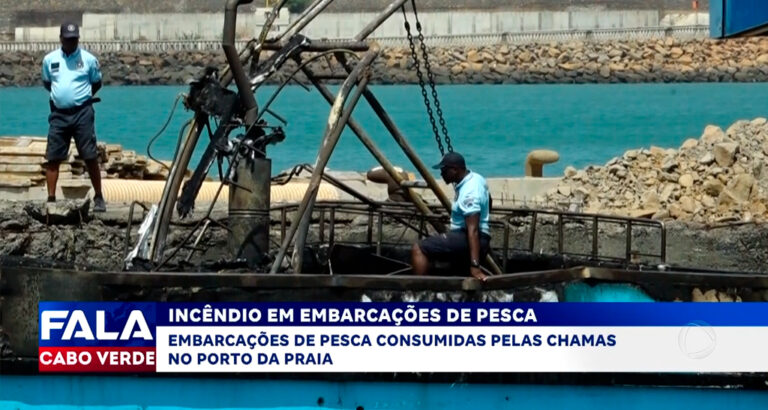 INCÊNDIO EM EMBARCAÇÕES DE PESCA