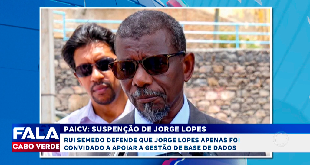 PAICV: Rui Semedo critica a suspensão de Jorge Lopes