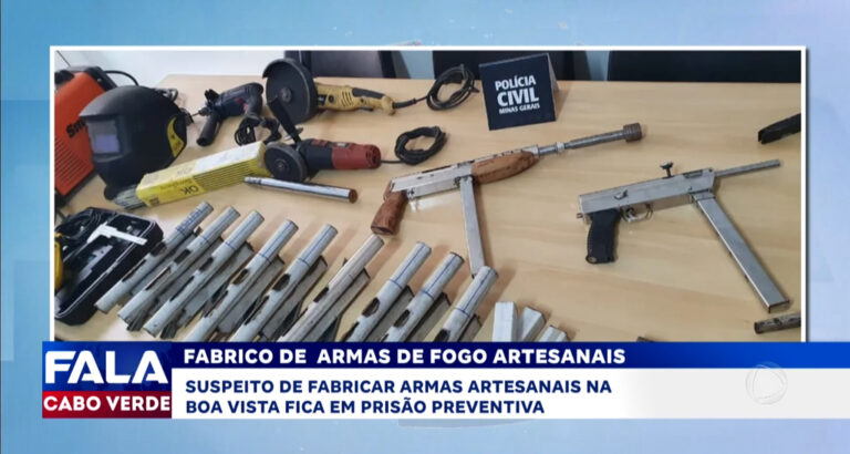 FABRICO DE ARMAS DE FOGO ARTESANAIS