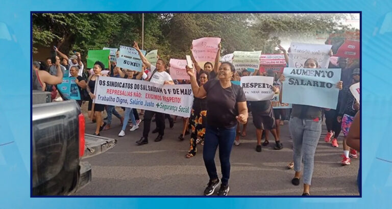 MANIFESTAÇÃO TRABALHADORES HOTELEIROS