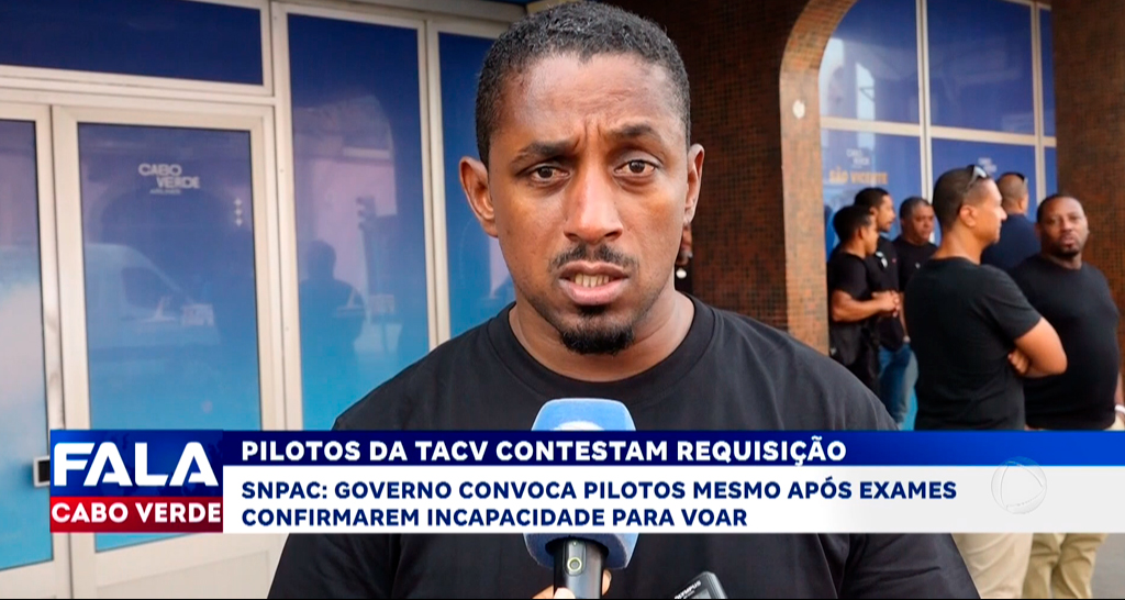 PILOTOS DA TACV CONTESTAM REQUISIÇÃO