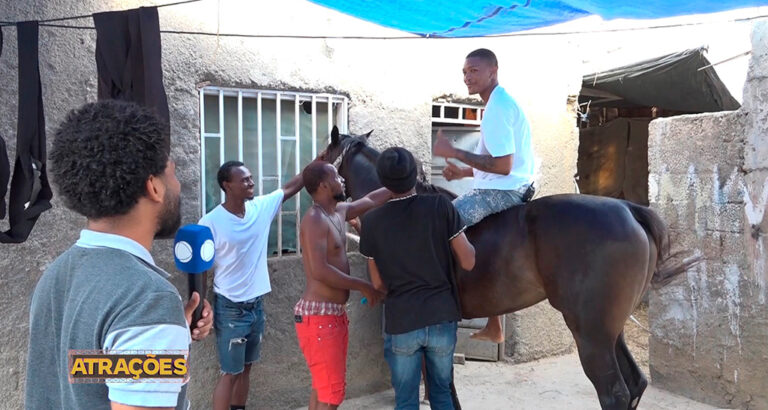 Influencer Djey recebe o Atrações e mostra sua rotina com cavalo