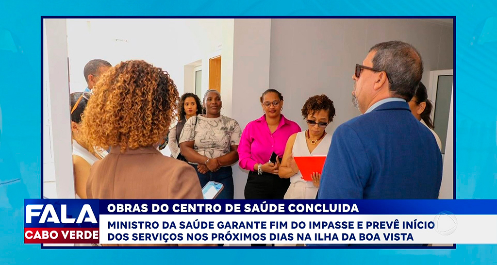 OBRAS DO CENTRO DE SAÚDE CONCLUIDA