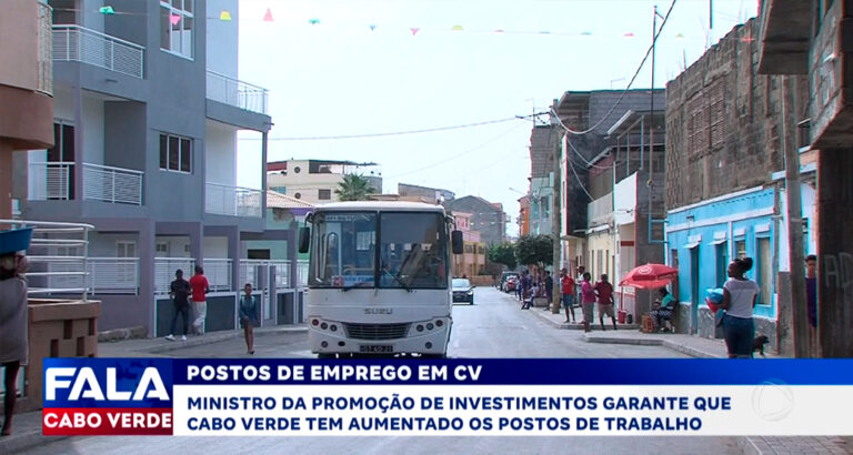 POSTOS DE EMPREGO EM CABO VERDE