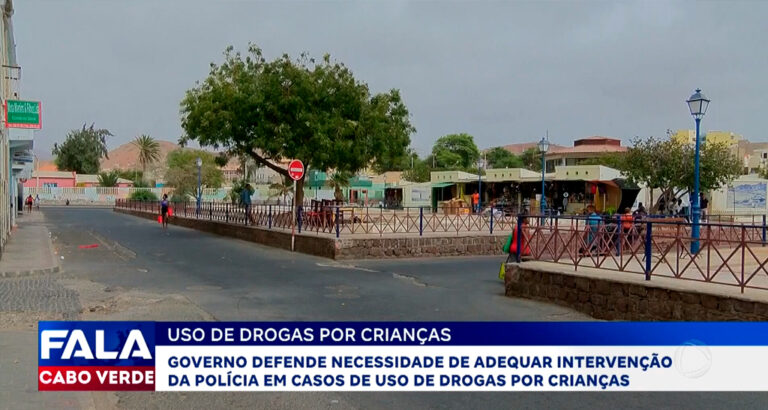 USO DE DROGAS POR CRIANÇAS