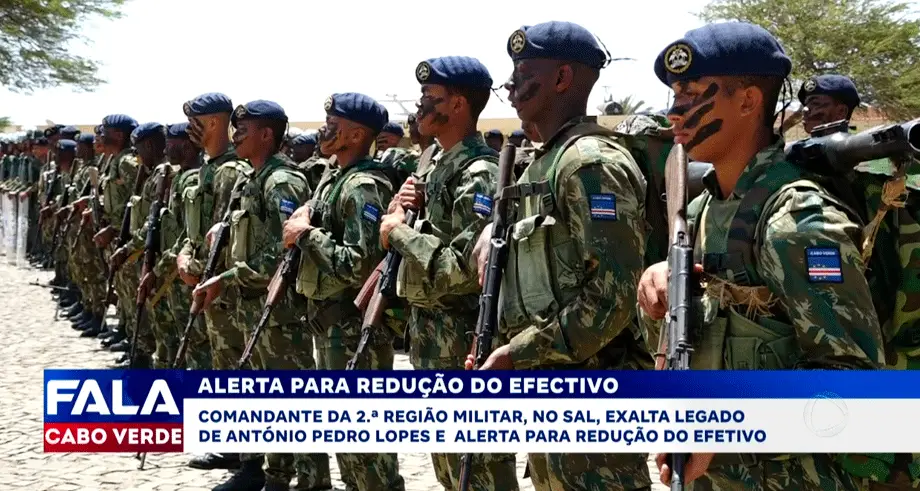 ALERTA PARA REDUÇÃO DO EFECTIVO