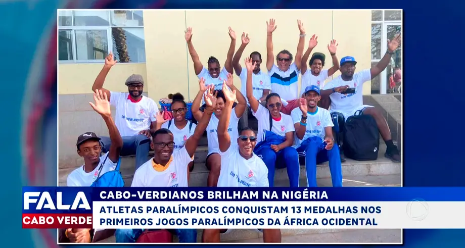 CABO-VERDIANOS BRILHAM NA NIGÉRIA