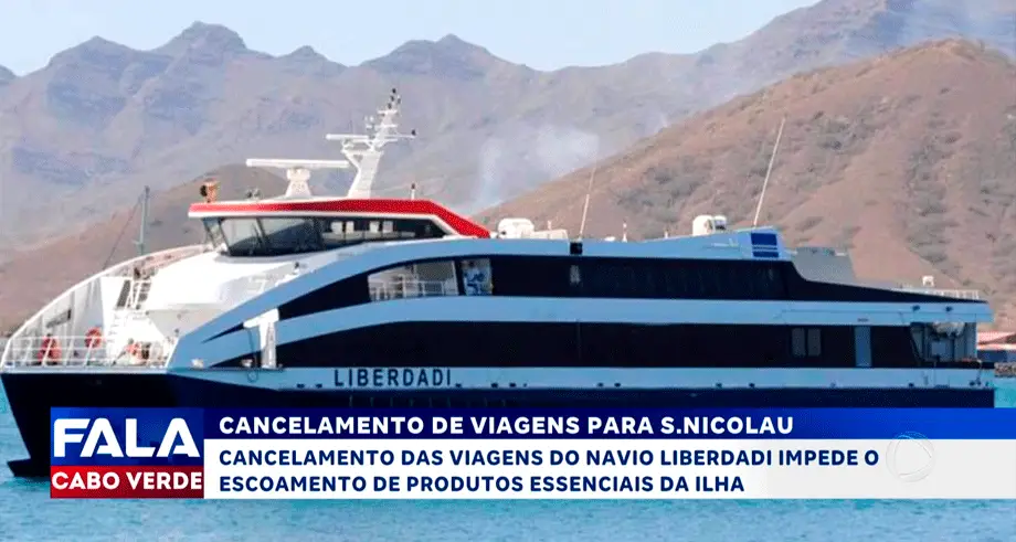 CANCELAMENTO DE VIAGENS PARA S.NICOLAU