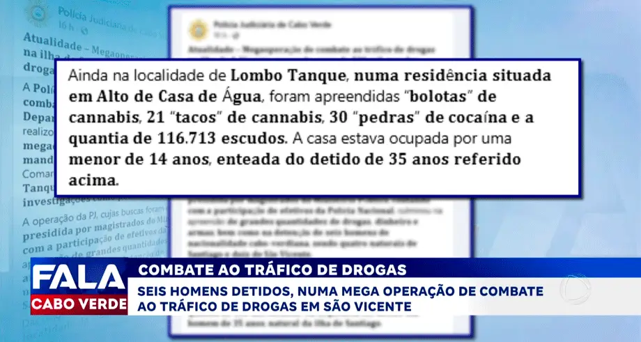 COMBATE AO TRÁFICO DE DROGAS