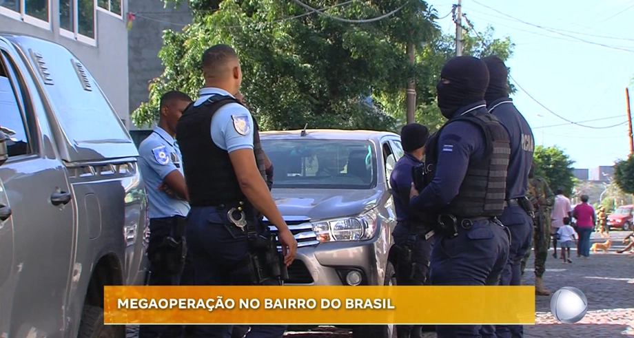 MEGAOPERAÇÃO NO BAIRRO DO BRASIL
