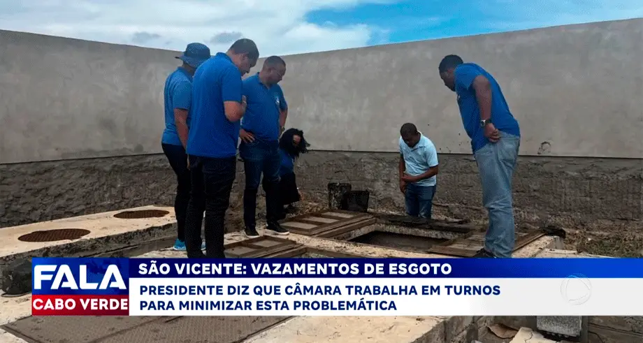 SÃO VICENTE: VAZAMENTOS DE ESGOTO