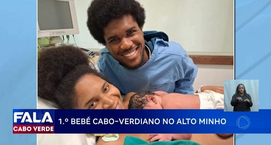 1º BEBÉ CABO-VERDIANO NO ALTO MINHO