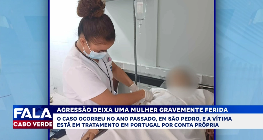 AGRESSÃO DEIXA UMA MULHER GRAVEMENTE FERIDA