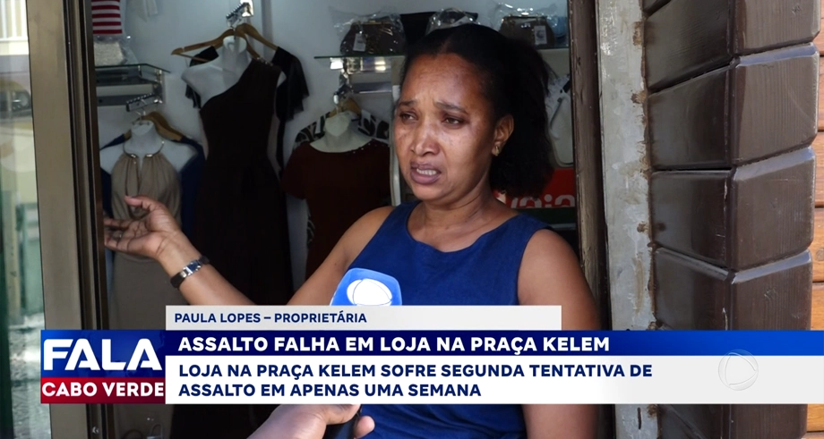 ASSALTO FALHA EM LOJA NA PRAÇA KELEM