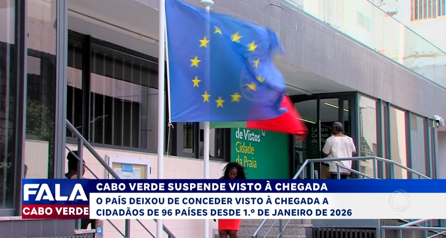 CABO VERDE SUSPENDE VISTO À CHEGADA