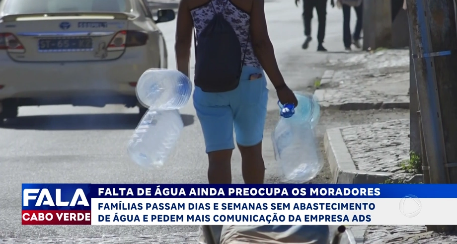 FALTA DE ÁGUA AINDA PREOCUPA OS MORADORES