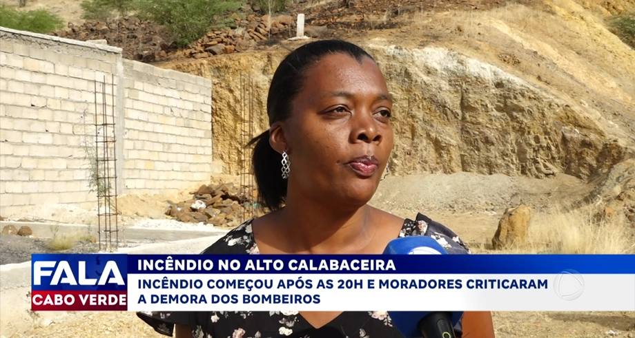 INCÊNDIO NO ALTO CALABACEIRA