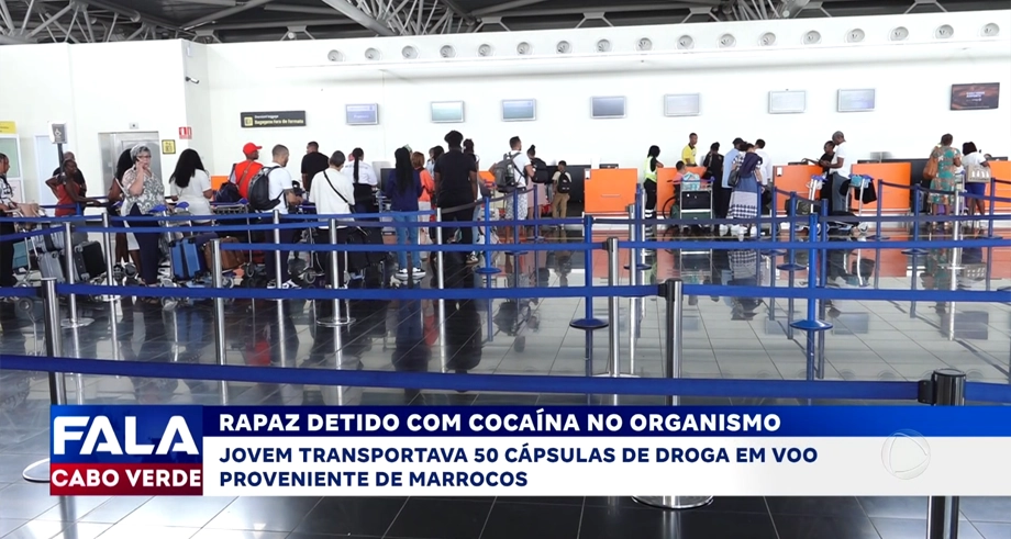 RAPAZ DETIDO COM COCAÍNA NO ORGANISMO