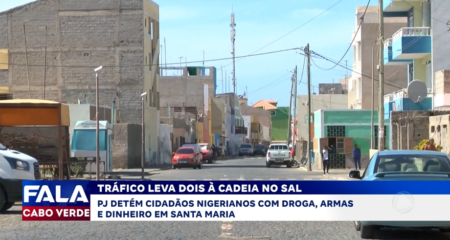 TRÁFICO LEVA DOIS À CADEIA NO SAL