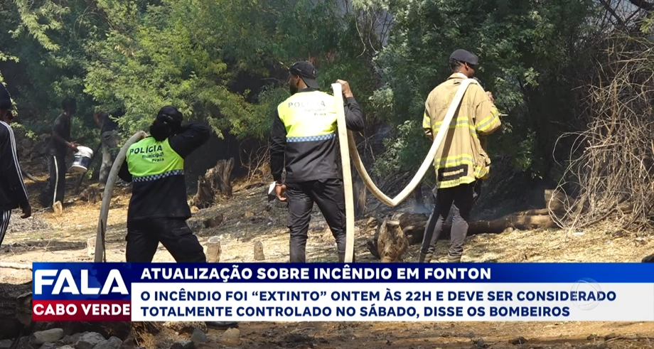 ATUALIZAÇÃO SOBRE INCÊNDIO EM FONTON