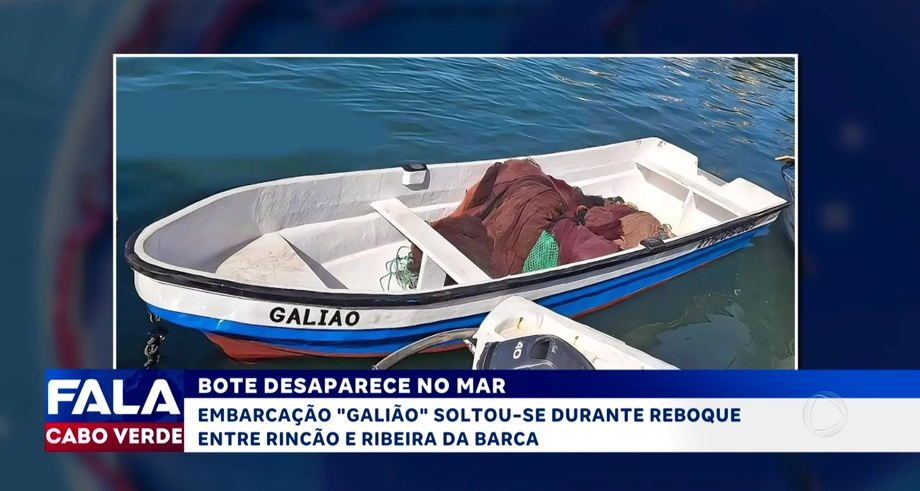 BOTE DESAPARECE NO MAR