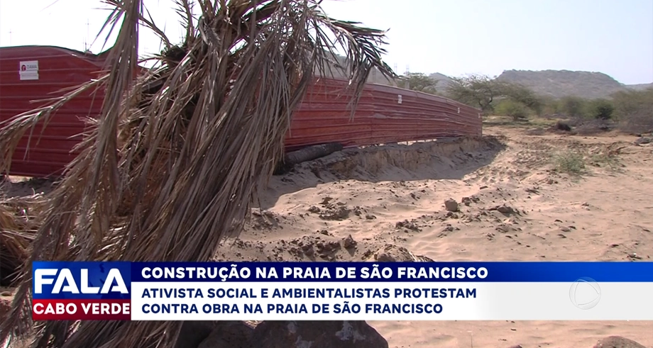 CONSTRUÇÃO NA PRAIA DE SÃO FRANCISCO