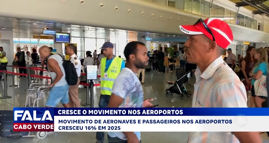 CRESCE O MOVIMENTO NOS AEROPORTOS