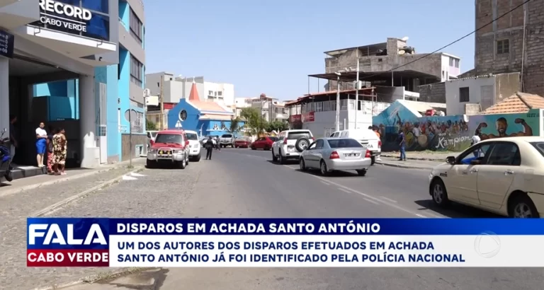 DISPAROS EM ACHADA SANTO ANTÓNIO