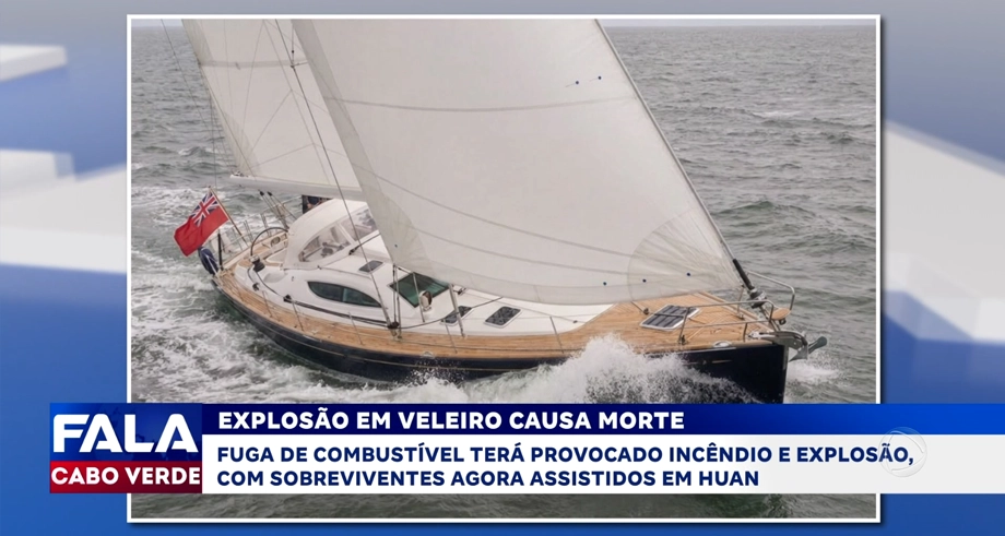 EXPLOSÃO EM VELEIRO CAUSA MORTE