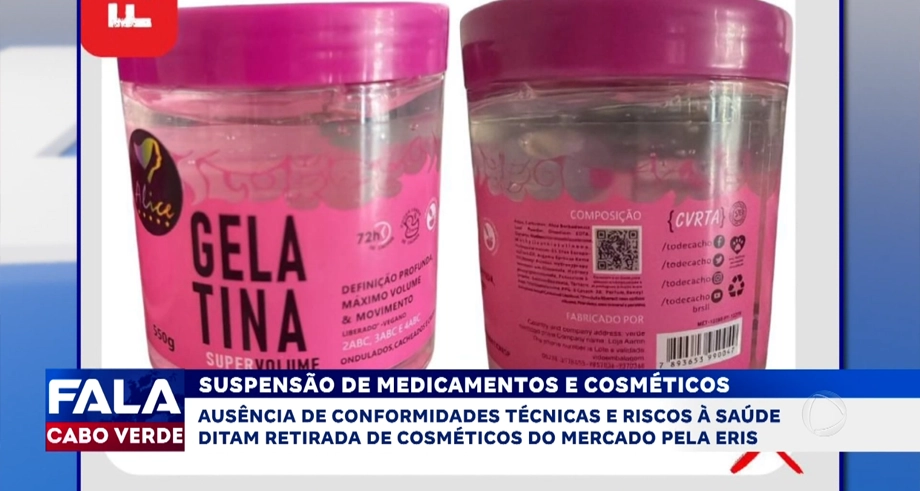 SUSPENSÃO DE MEDICAMENTOS E COSMÉTICOS