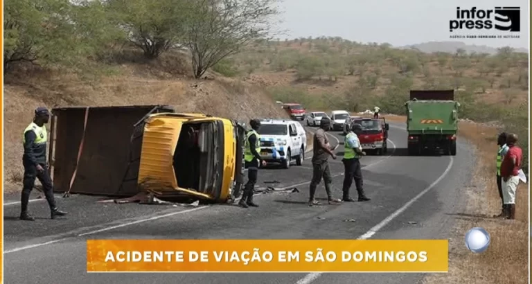 ACIDENTE DE VIAÇÃO EM SÃO DOMINGOS
