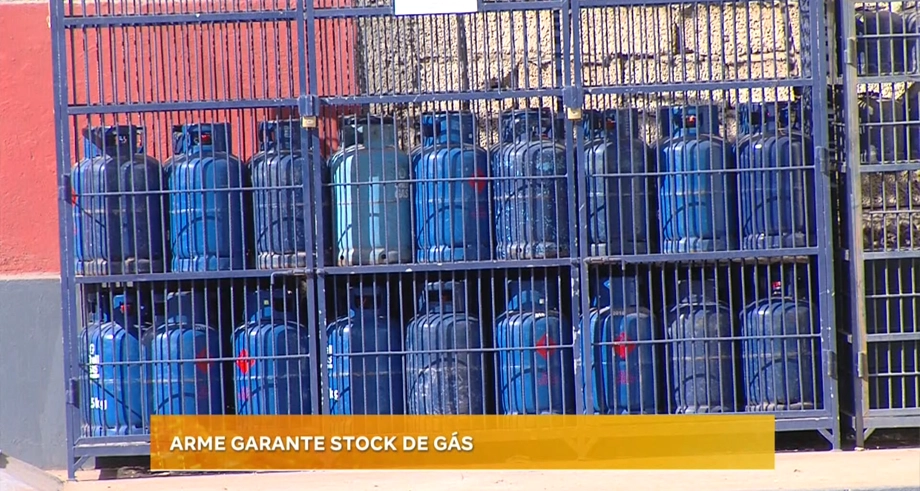 ARME GARANTE STOCK DE GÁS