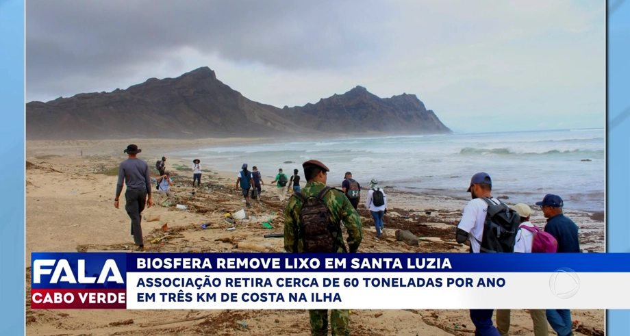 BIOSFERA REMOVE LIXO EM SANTA LUZIA