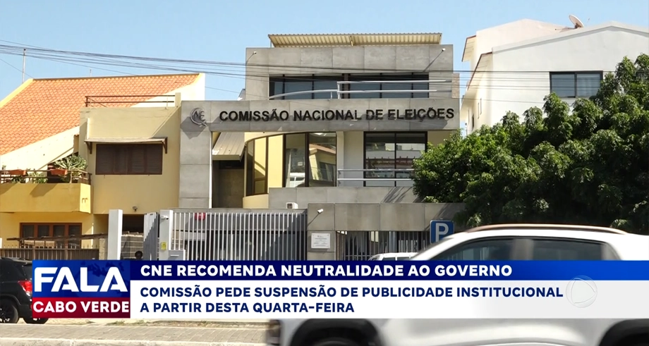 CNE RECOMENDA NEUTRALIDADE AO GOVERNO