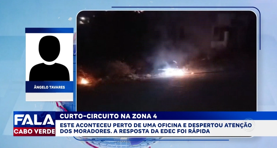 CURTO-CIRCUITO NA ZONA 4