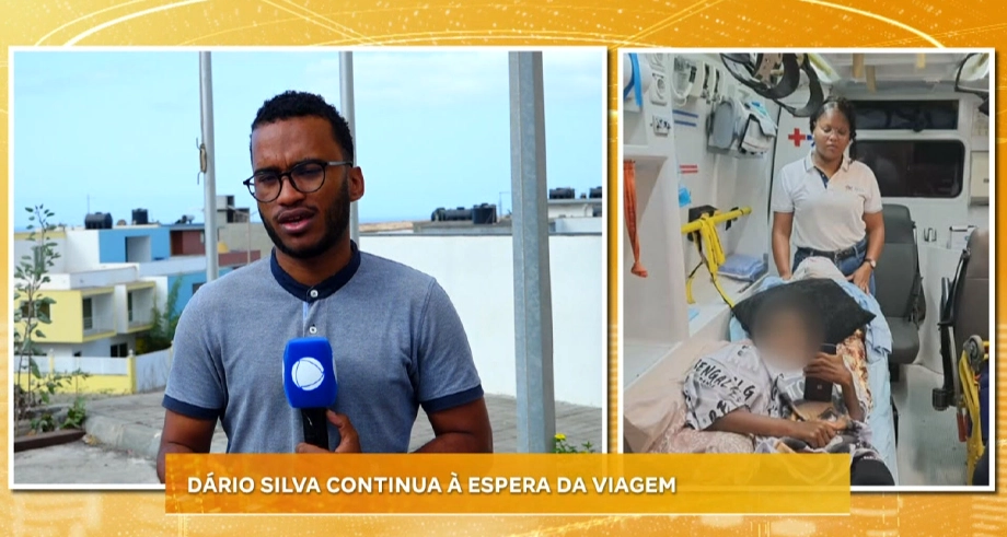 DÁRIO SILVA CONTINUA À ESPERA DA VIAGEM