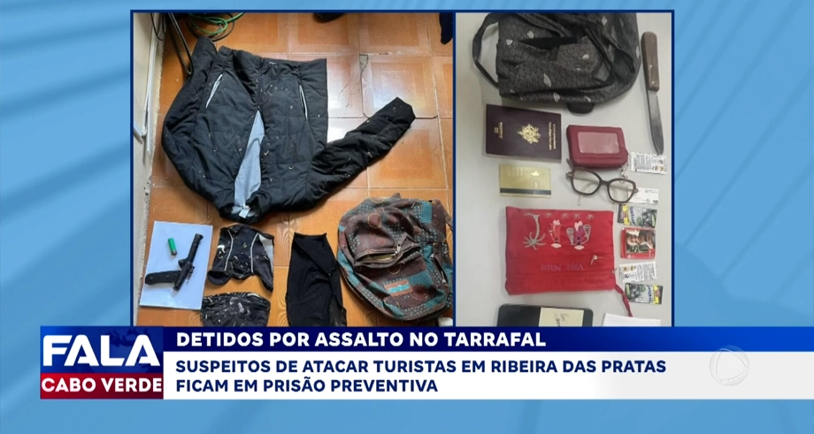 DETIDOS POR ASSALTO NO TARRAFAL