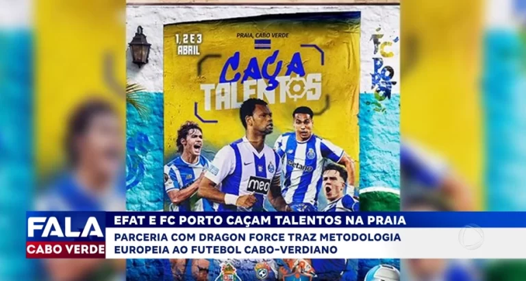 EFAT E FC PORTO CAÇAM TALENTOS NA PRAIA
