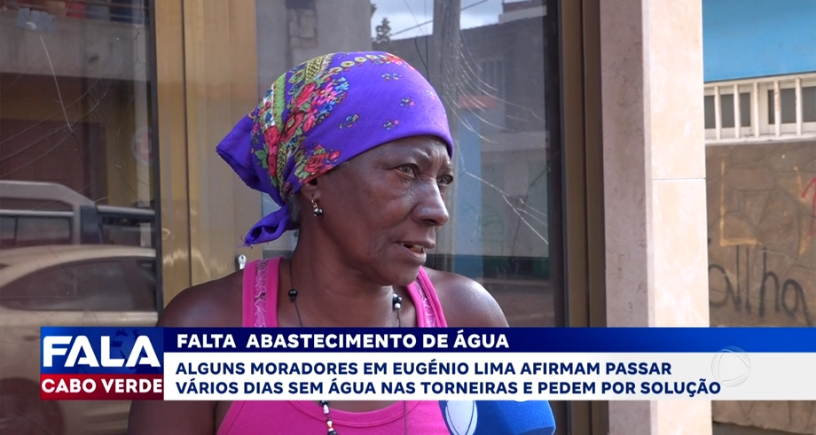 FALTA ABASTECIMENTO DE ÁGUA