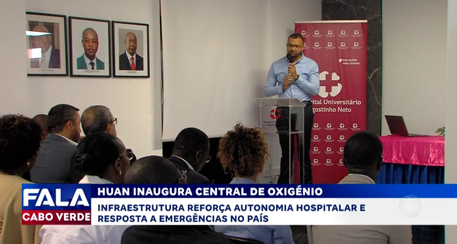 HUAN INAUGURA CENTRAL DE OXIGÉNIO