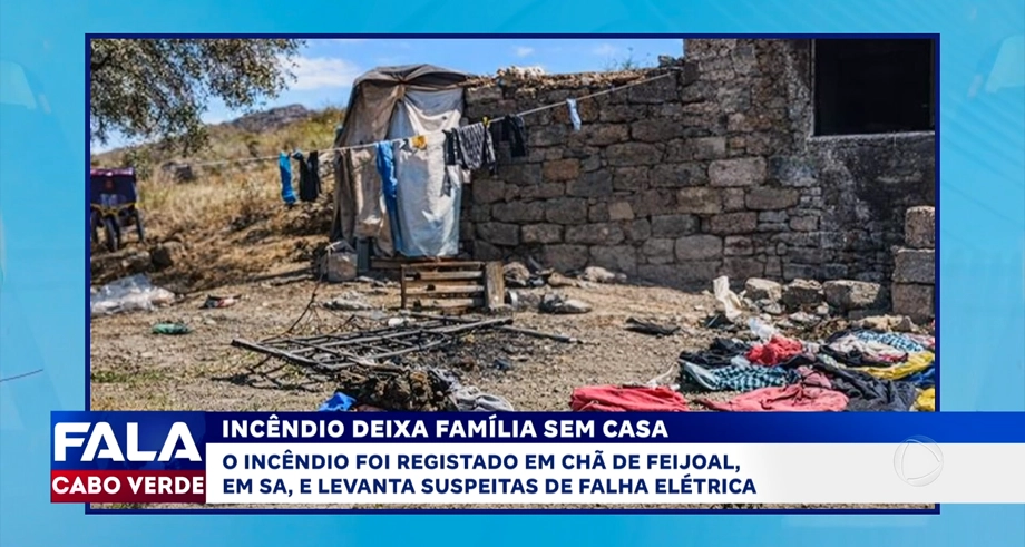 INCÊNDIO DEIXA FAMÍLIA SEM CASA