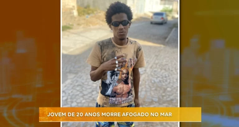 JOVEM DE 20 ANOS MORRE AFOGADO NO MAR
