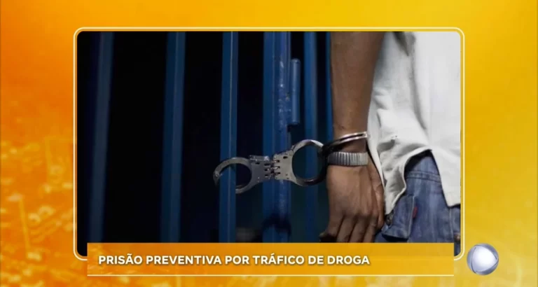 PRISÃO PREVENTIVA POR TRÁFICO DE DROGA