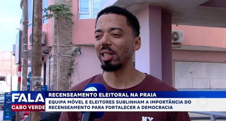 RECENSIAMENTO ELEITORAL NA PRAIA