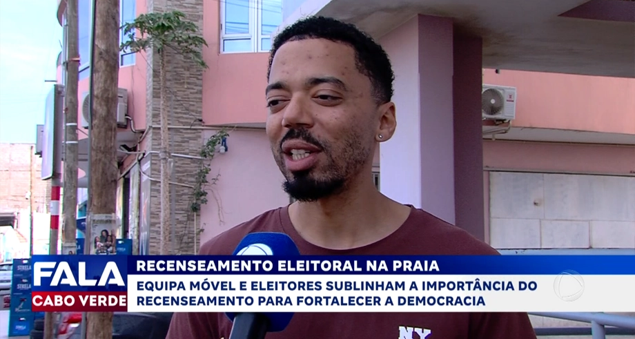 RECENSIAMENTO ELEITORAL NA PRAIA